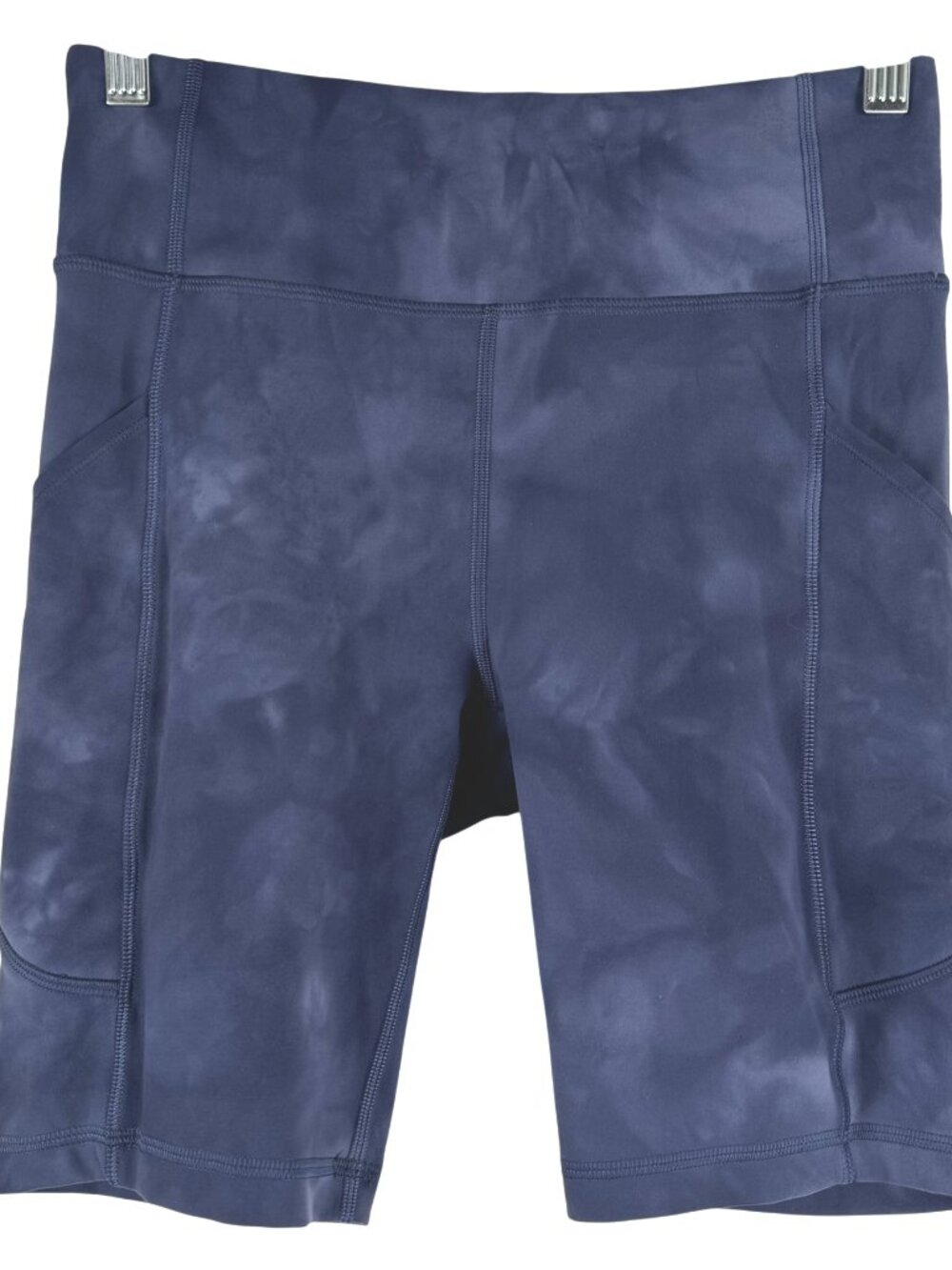 Lululemon Invigorate High Rise Short 8" Size 6 Diamond Dye Shade Naval SS-2377